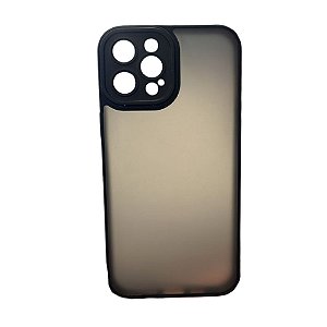 Capa Iphone 12 Pro Max Super Cristal Preto
