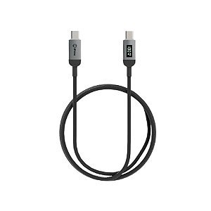 Cabo USB Tipo C X Tipo C Hprime Screen100 2 Metros Grafite