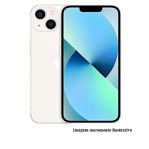 Iphone 13 128GB Apple Branco Seminovo 86% (FI)