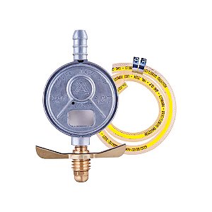 Regulador de Gás Com Mangueira 120cm Aliança