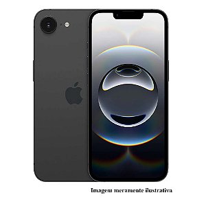 Iphone 16e Apple 256GB Preto Seminovo 100% (MT)