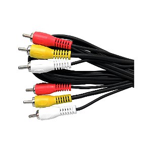 Cabo Av 3 RCA x 3 RCA Storm CBRC0001 1,8 MTS