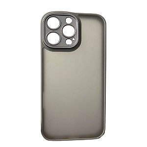 Capa Iphone 16 Pro Max Super Cristal Cinza