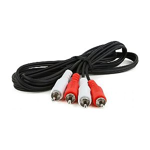 Cabo Av 2 RCA x 2 RCA Storm CBRC0003 1,8 MTS