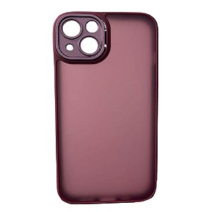 Capa Iphone 13 Super Cristal Vinho