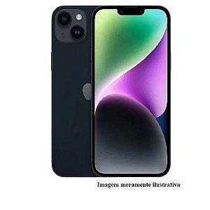 Iphone 14 Plus 128GB Apple Preto Seminovo 85% (FI)