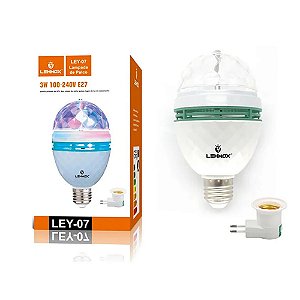 Lâmpada de Led Giratória Lehmox LEY-07 3W