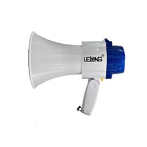 Megafone Recarregável Lelong LE-997 Azul