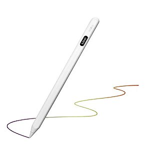 Caneta stylus capacitiva Lelong LE-5255 Branca