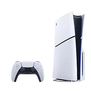Vídeo Game Playstation 5 Slim Sony CFI-2015 Mídia Física 1TB