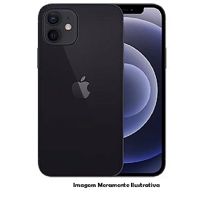 Iphone 12 64GB Apple Preto Seminovo 78% (FI)