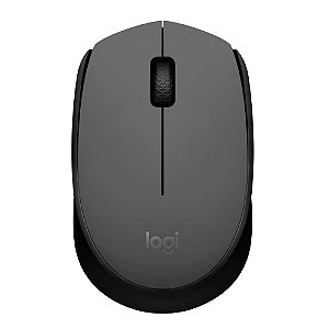 Mouse sem Fio Logitech M170 1000DPI Cinza e Preto