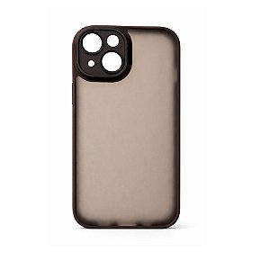 Capa Iphone 15  Super Cristal Marrom