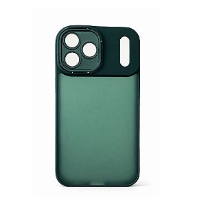 Capa Iphone 17 Pro Max  Super Cristal Verde
