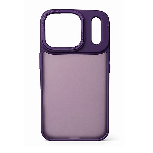 Capa Iphone 17 Pro Super Cristal Roxo