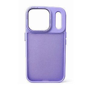Capa Iphone 17 Pro Super Cristal Lilás