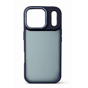 Capa Iphone 17 Pro Super Cristal Azul