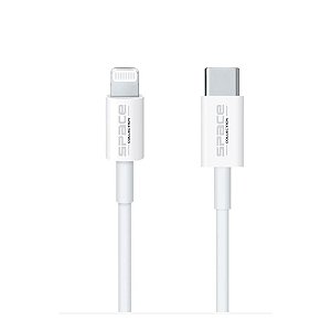 Cabo Worm Tipo-C X Lightning Space 1MT Branco