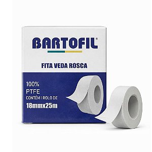 Fita Veda Rosca Bartofil 18mm X 25 Metros