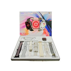 Smartwatch HW x Mini Howear 7 Pulseiras Prata