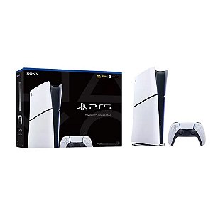 Vídeo Game Playstation 5 Slim Sony CFI-2116 Mídia Digital 825GB