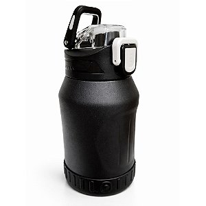 Garrafa Água Térmica em Aço Inoxidável Tomate 400ML Preto