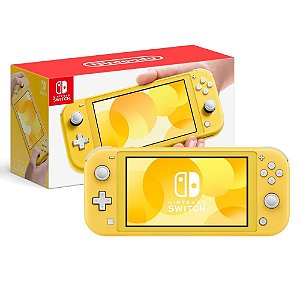 Vídeo Game Nintendo Switch Lite Amarelo