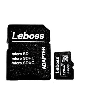 Cartão Memória Micro SD Leboss LB-CM128 128GB