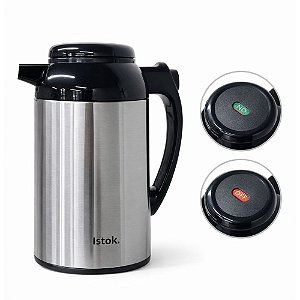 Garrafa Térmica Istok Thermic Inox Beirut  1Litros Inox