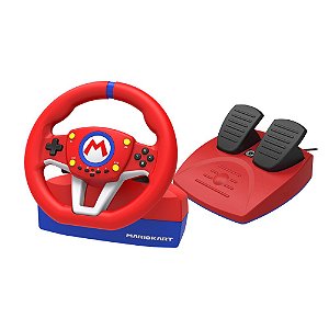 Volante Gamer Hori Pro Mini Nintendo Switch 1 e 2 Mario Kart