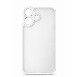 Capa Iphone 17  Super Cristal Branco