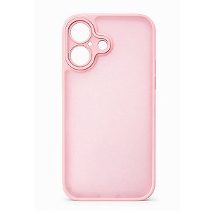 Capa Iphone 17  Super Cristal Rosa