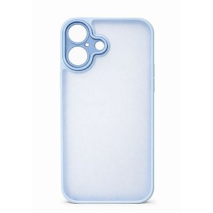 Capa Iphone 17  Super Cristal Azul Claro