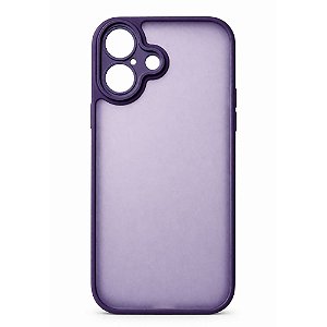 Capa Iphone 17  Super Cristal Roxo