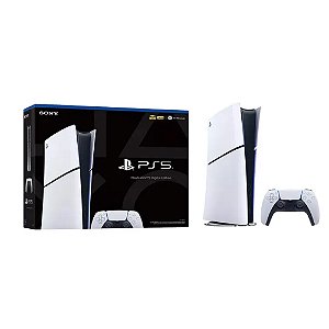 Vídeo Game Playstation 5 Slim Sony Mídia Digital 1TB