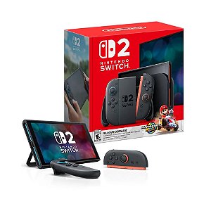 Vídeo Game Nintendo Switch 2 + Mairo Kart World LCD