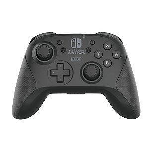 Controle Sem Fio Hori Para Nintendo Switch 1 e 2 Preto