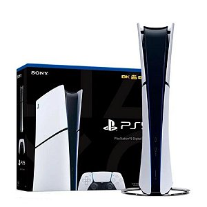 Vídeo Game Playstation 5 Slim Sony CFI-2115 Mídia Digital 825GB
