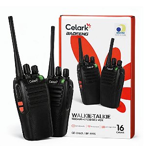 Rádio Comunicador Baofeng BF-999S Duplo Preto