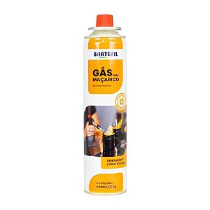 Cartucho Refil Gás para Maçarico Bartofil 400ml