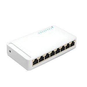 Switch FY 8 Portas FY-973 Gigabit Branco