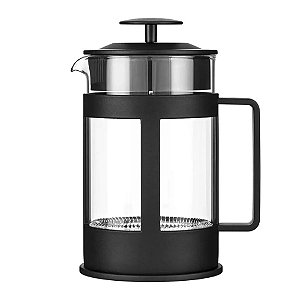 Cafeteira Prensa Francesa Oásis Market OIH-2471 600ml Preto