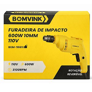 Furadeira Bomvink  BOM-9669 110V 600W