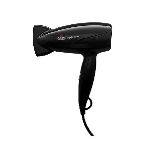 Secador Cabelo Gama Eolic Travel Bivolt 1600W Preto