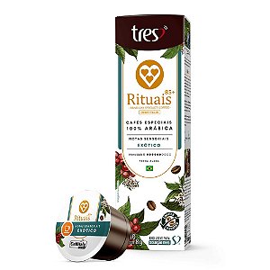 Cápsula Café Rituais Exóticos Três Corações