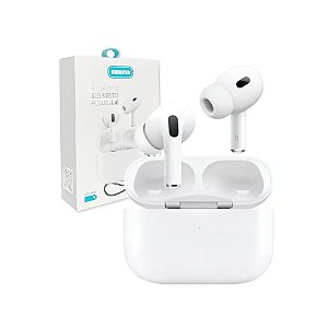 Fone Ouvido Bluetooth Kimaster TWS350 Cancelamento Ruído Branco