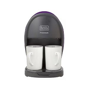 Cafeteira Black & Decker CM02-BR Freestyle 2 Xícaras 127V Roxa
