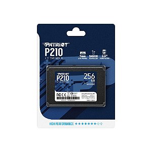 Memória SSD 256GB Patriot SATA III P210S256G25