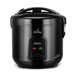 Panela Arroz Multi GO500 10 Xícaras 127V Preta