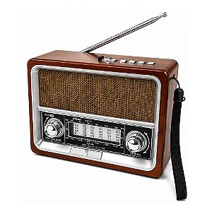 Rádio Xtard XDG-71 AM/FM/SW 3W Marrom Escuro